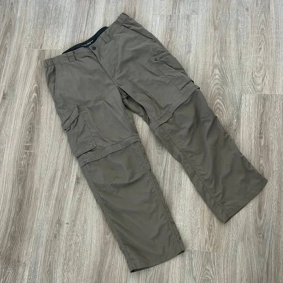 Columbia Omni-shade sun protection 36w 28l Zip Off legs shorts/pants - Picture 3 of 11